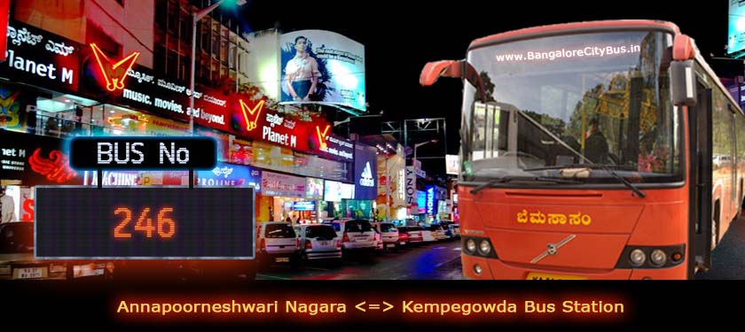 BMTC ‘246’ Bus Route & Timings
