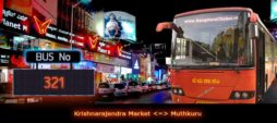 BMTC '321' Bus Route & Timings - Bangalore City Bus No. 321 Stops